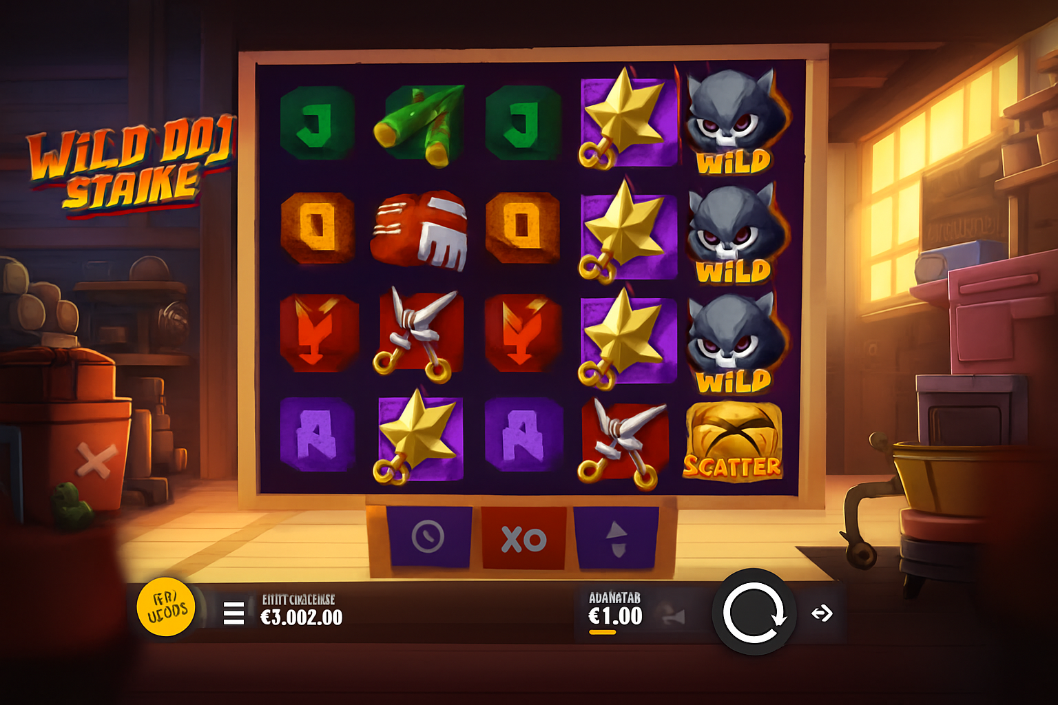 Wild Dojo Strike gameplay